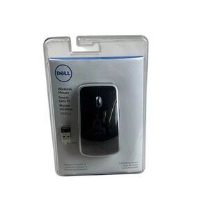 Dell WM514 Wireless Laser Wheel Mouse 6-Buttons 2.4GHz w/Dongle Receiver OEM NEW